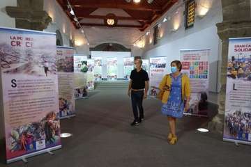 La exposición se muestra en la ermita de San Pedro Mártir/TA.